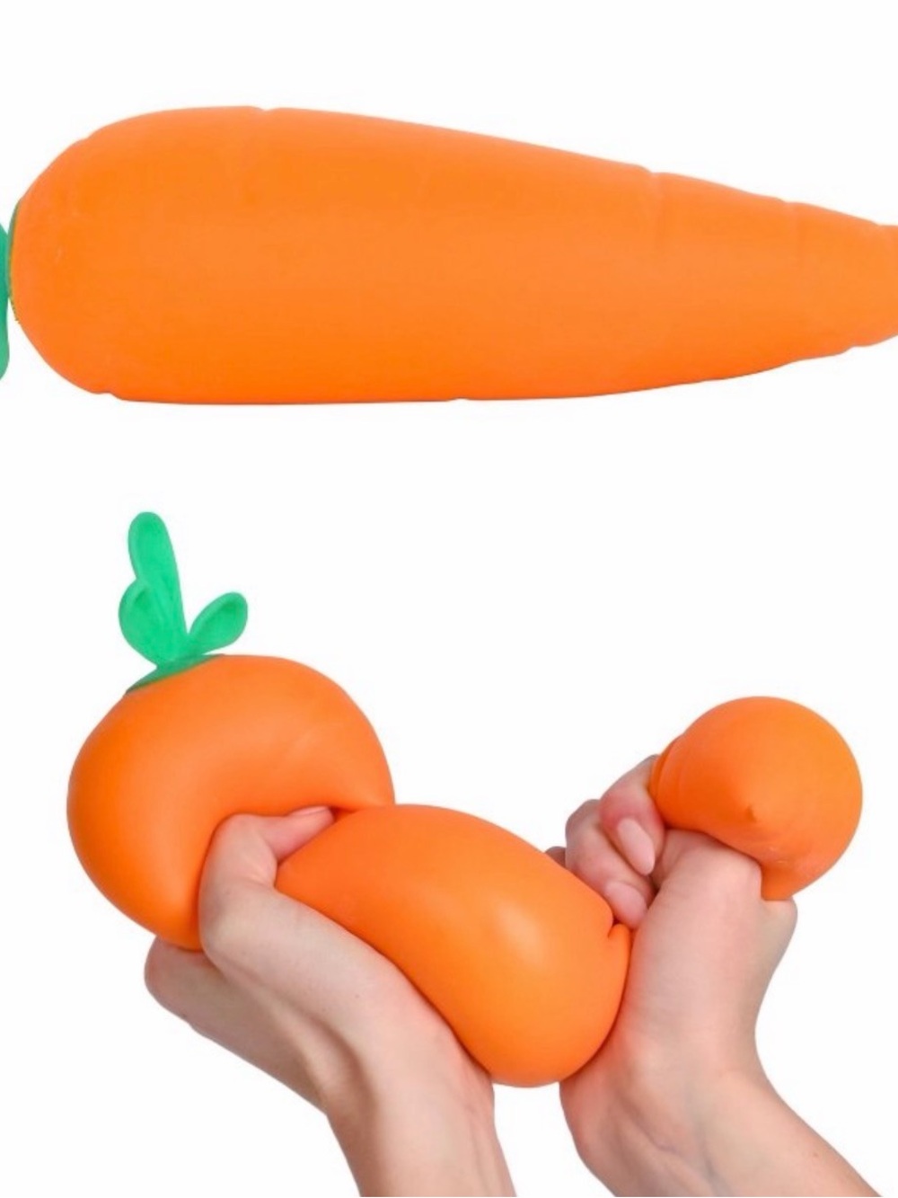 New sunny days squeezy Carrot Squishy - Stress Relief Sensory Play